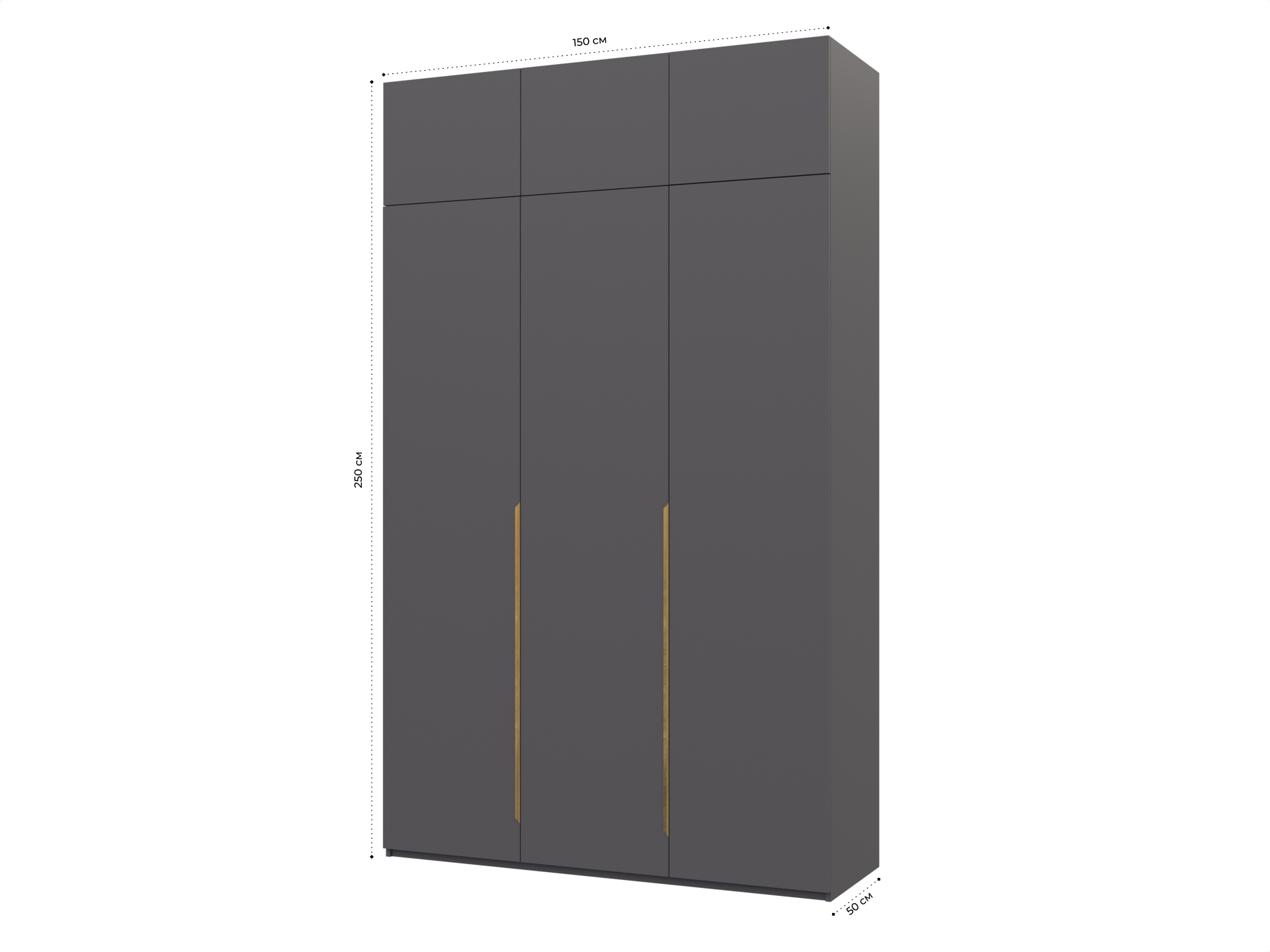 Пакс Альхейм 23 grey (gold) ИКЕА (IKEA) изображение товара