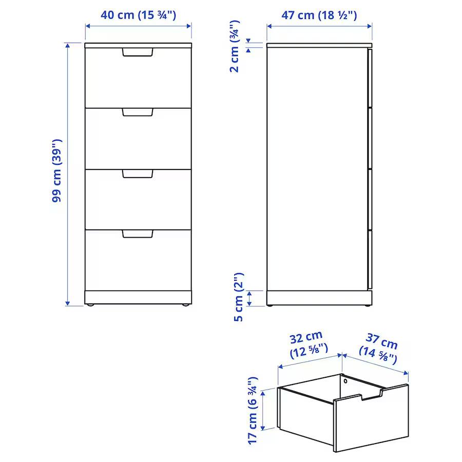 Нордли 28 black ИКЕА (IKEA) изображение товара