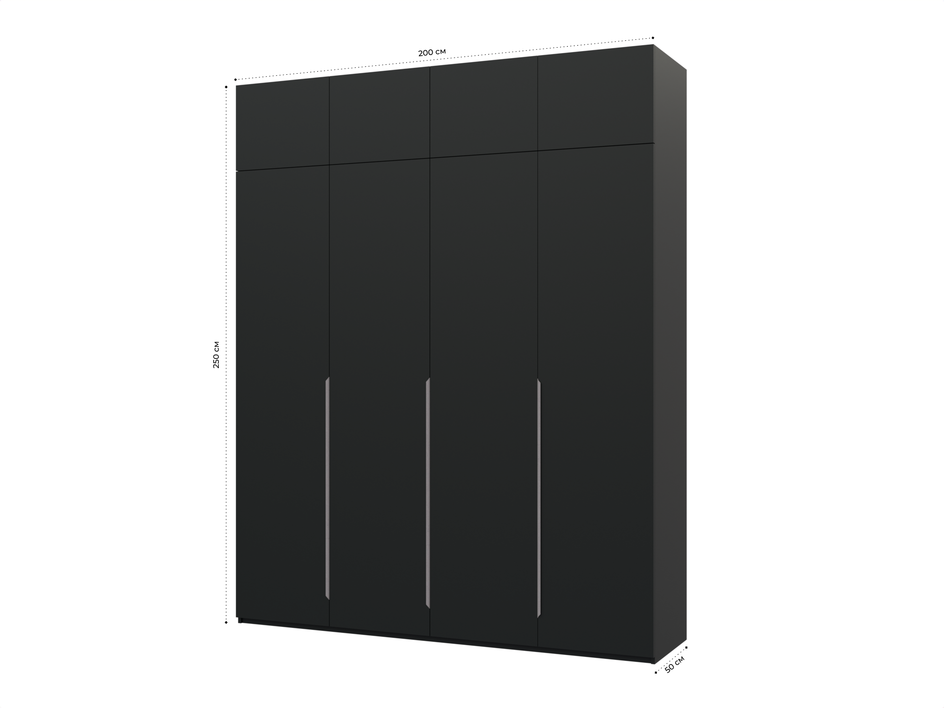 Пакс Альхейм 24 black (silver) ИКЕА (IKEA) изображение товара