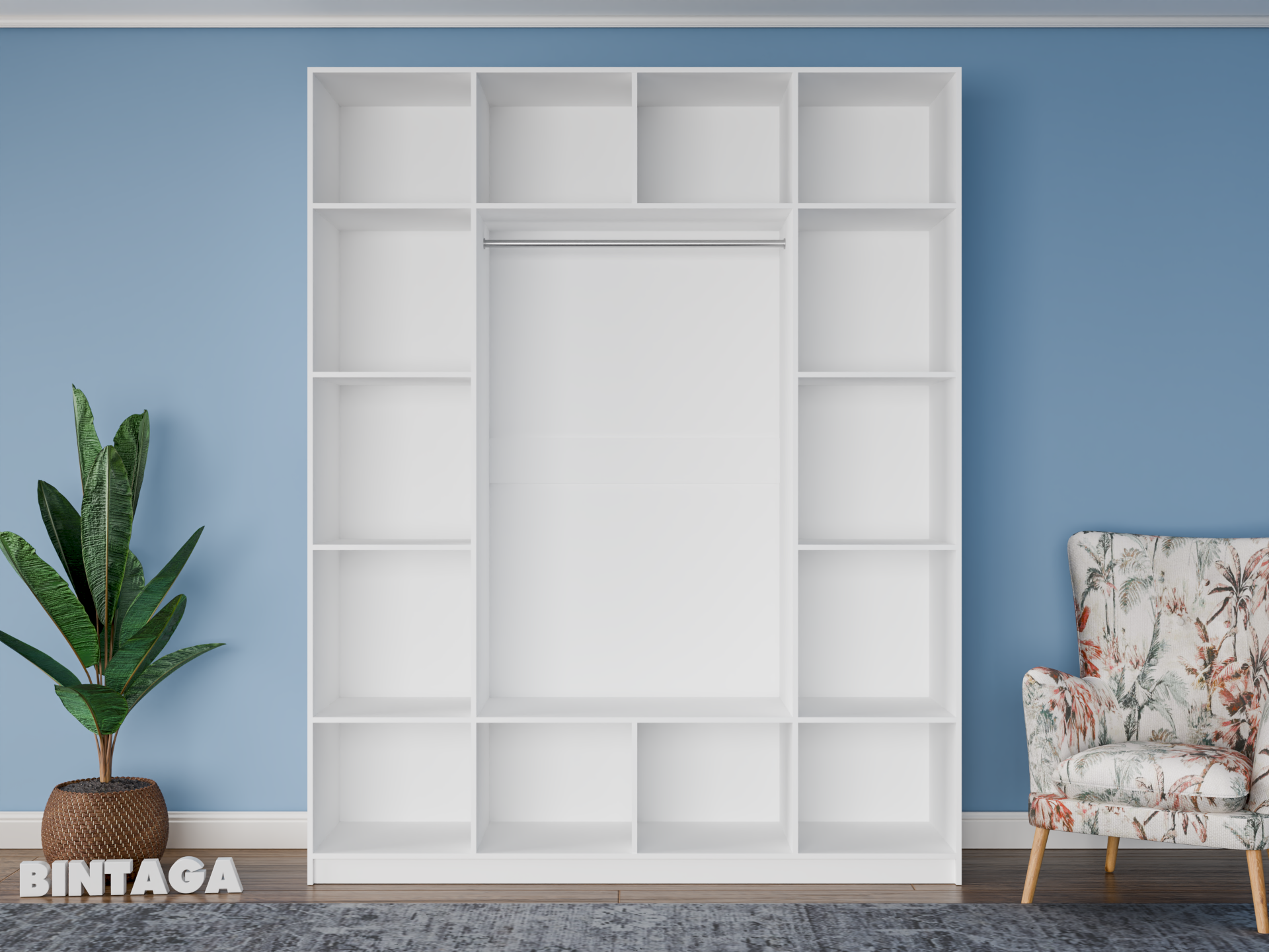 Пакс Рейнсвол 19 white ИКЕА (IKEA) изображение товара