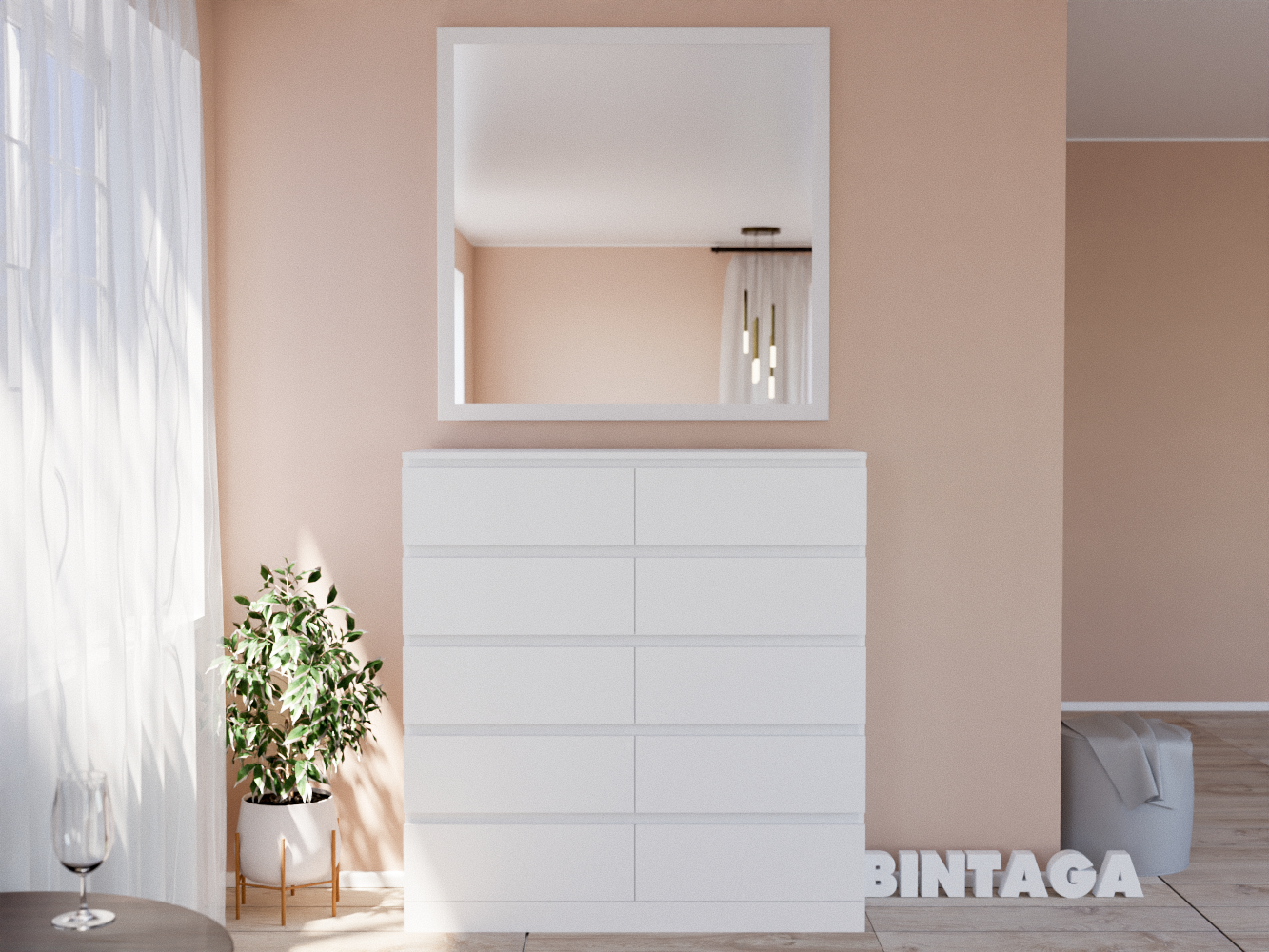 Мальм 20 white ИКЕА (IKEA) изображение товара