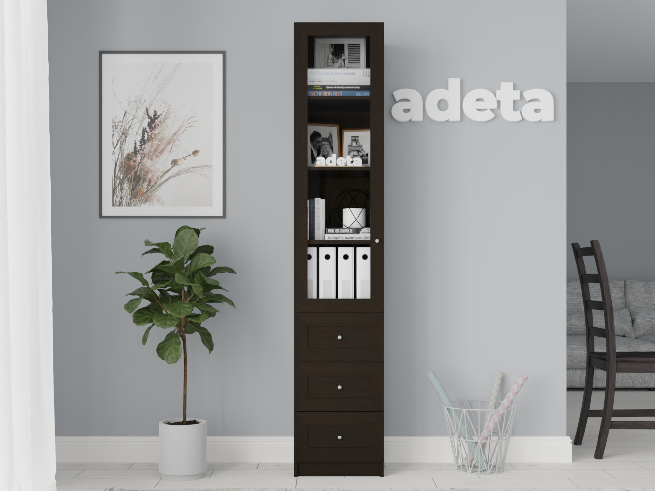 Билли 375 brown ИКЕА (IKEA) изображение товара