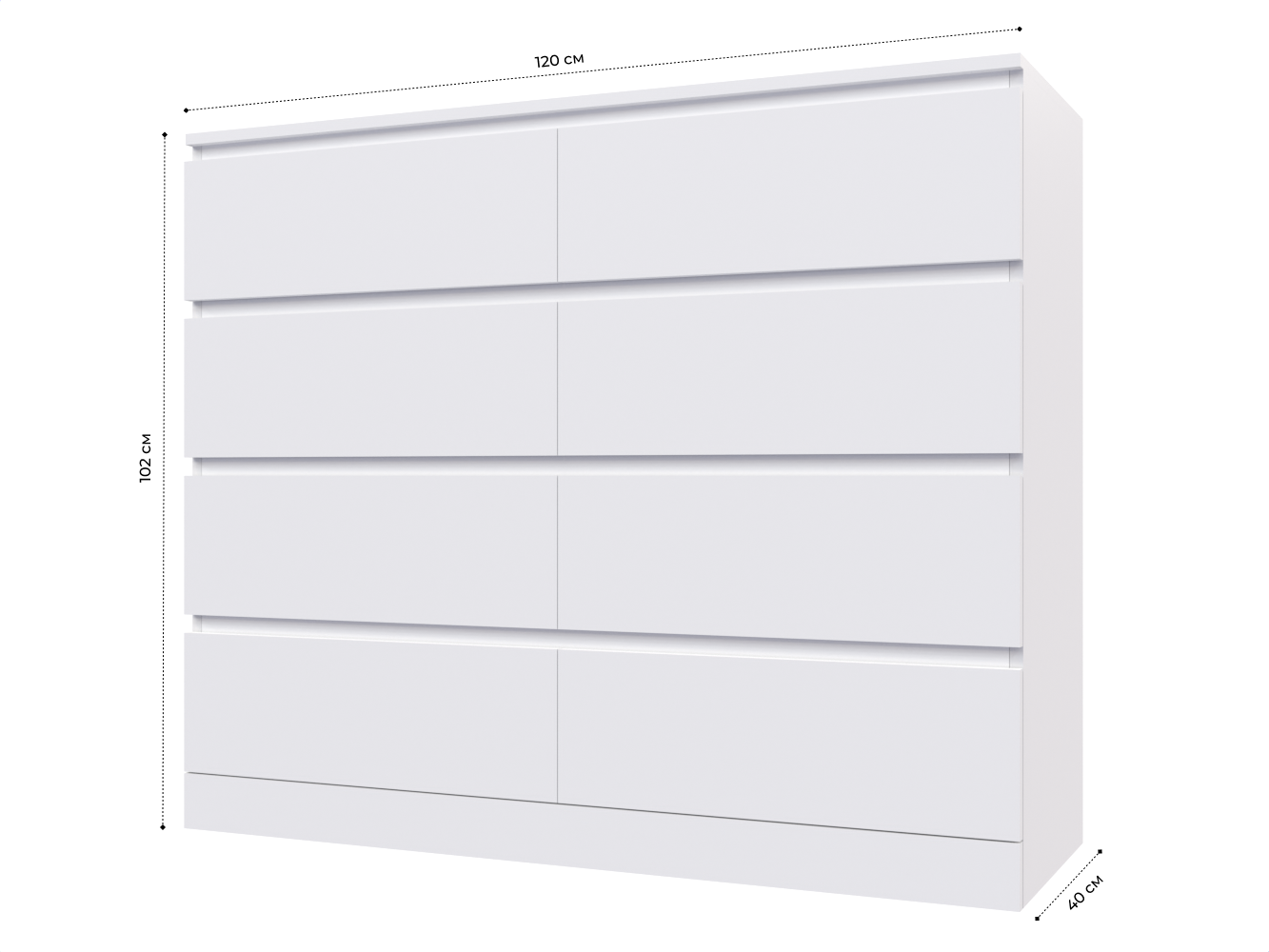 Мальм 13 white ИКЕА (IKEA) изображение товара