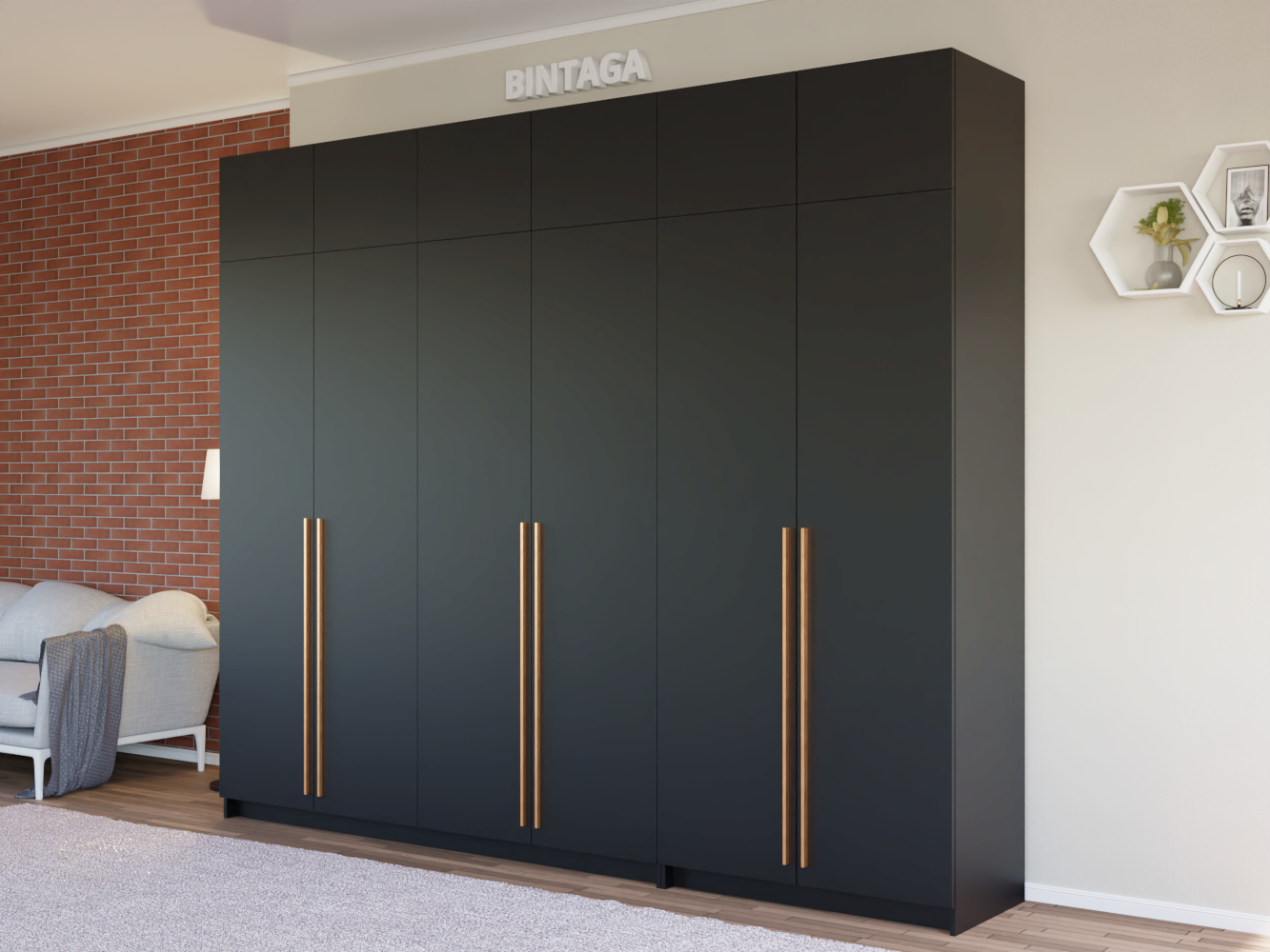 Пакс Фардал 101 black ИКЕА (IKEA) изображение товара