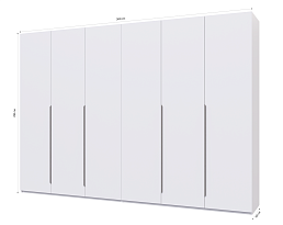 Изображение товара Пакс Альхейм 16 white (silver) ИКЕА (IKEA) на сайте bintaga.ru