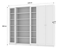 Изображение товара Билли 414 white ИКЕА (IKEA) на сайте bintaga.ru