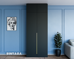 Изображение товара Пакс Альхейм 22 black (gold) ИКЕА (IKEA) на сайте bintaga.ru