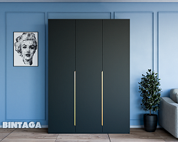 Изображение товара Пакс Альхейм 13 black (gold) ИКЕА (IKEA) на сайте bintaga.ru