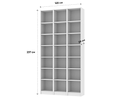 Изображение товара Билли 119 white ИКЕА (IKEA) на сайте bintaga.ru