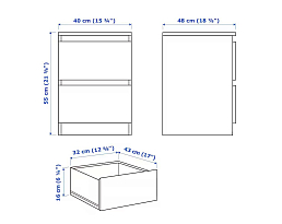 Изображение товара Мальм 113 beige ИКЕА (IKEA) на сайте bintaga.ru